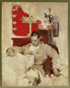 研究での読書（合板の油） 作： Walt Louderback